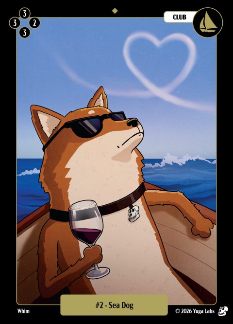 #002 Sea Dog Mudwater card