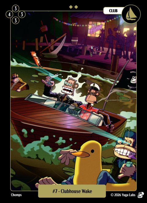 #007 Clubhouse Wake Mudwater card