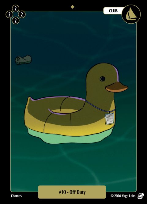 #010 Off Duty Mudwater card