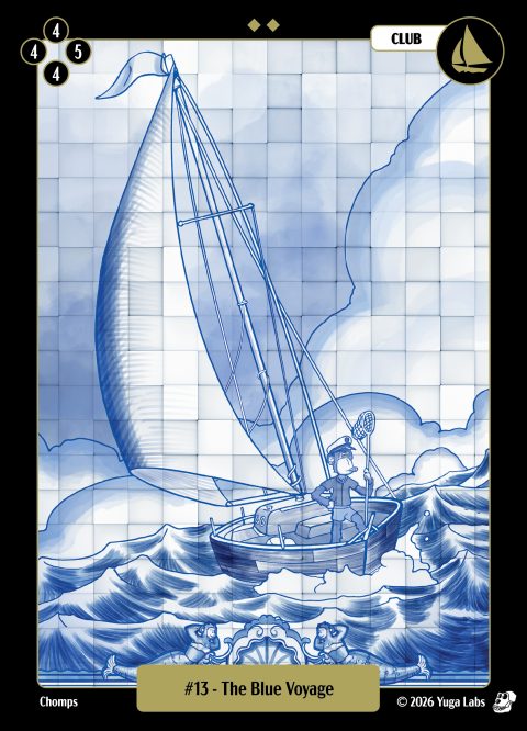 #013 The Blue Voyage Mudwater card