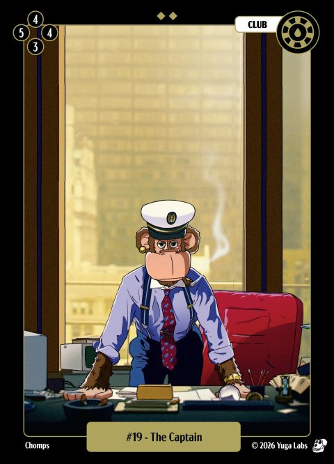 #019 The Captain Mudwater card