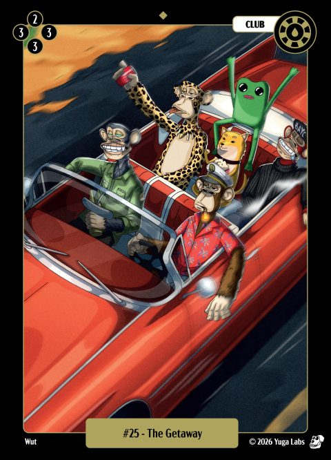 #025 The Getaway Mudwater card