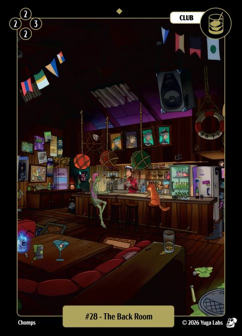 #028 The Back Room Mudwater card