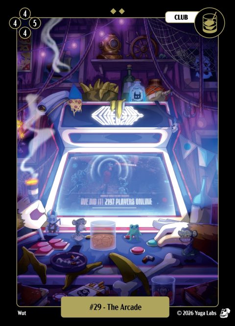 #029 The Arcade Mudwater card