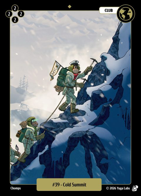 #039 Cold Summit Mudwater card