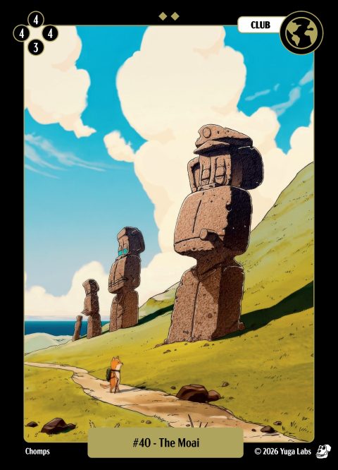 #040 The Moai Mudwater card