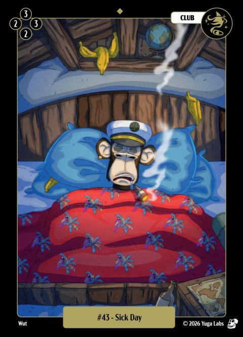 #043 Sick Day Mudwater card