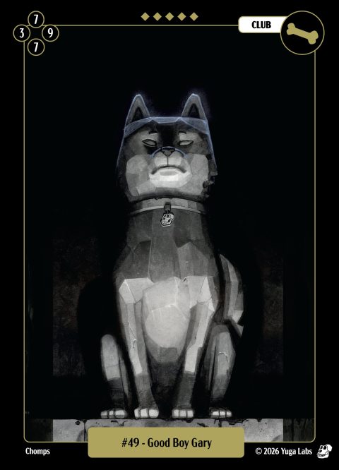 #049 Good Boy Gary Mudwater card