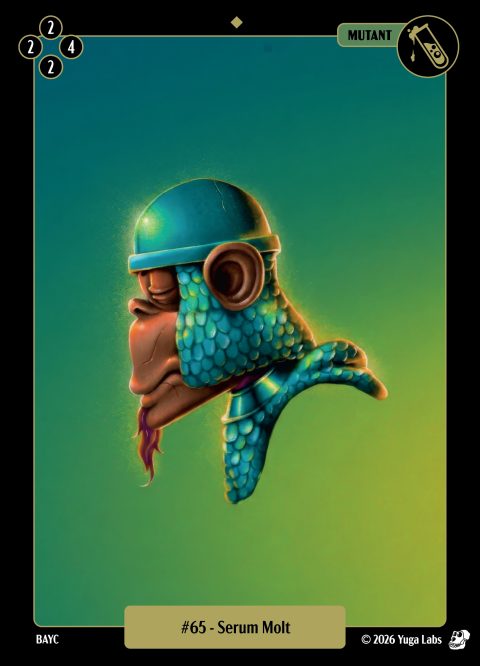 #065 Serum Molt Mudwater card