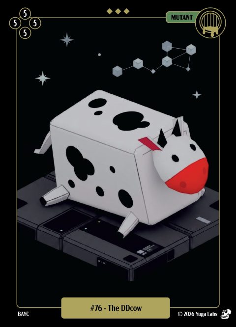 #076 The DDcow Mudwater card