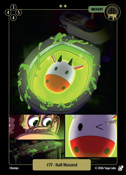 #077 Half-Mutated Mudwater card