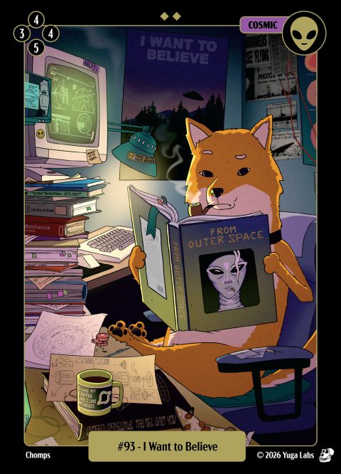 #093 I Want To Believe Mudwater card