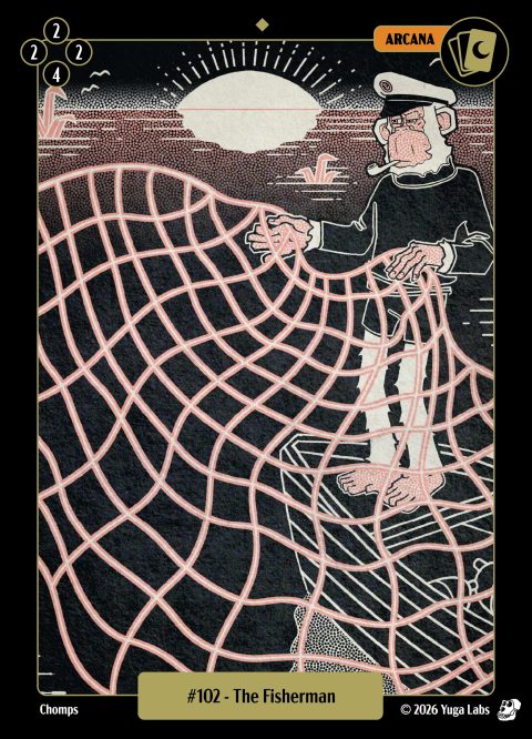 #102 The Fisherman Mudwater card