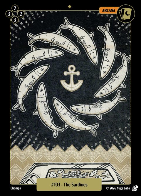 #103 The Sardines Mudwater card