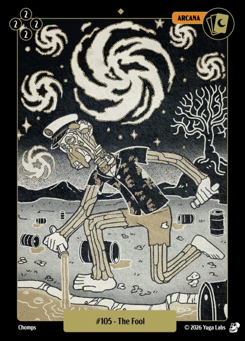 #105 The Fool Mudwater card