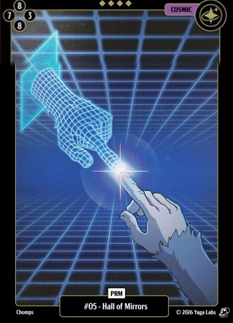 PRM-05 Hall of Mirrors Mudwater ApeFest promo card